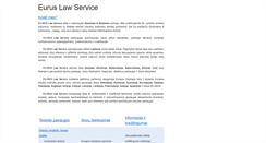 Desktop Screenshot of eu-rus.lt